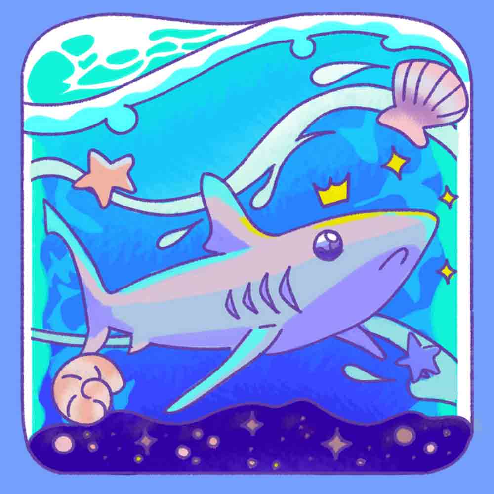SILVERTIP shark